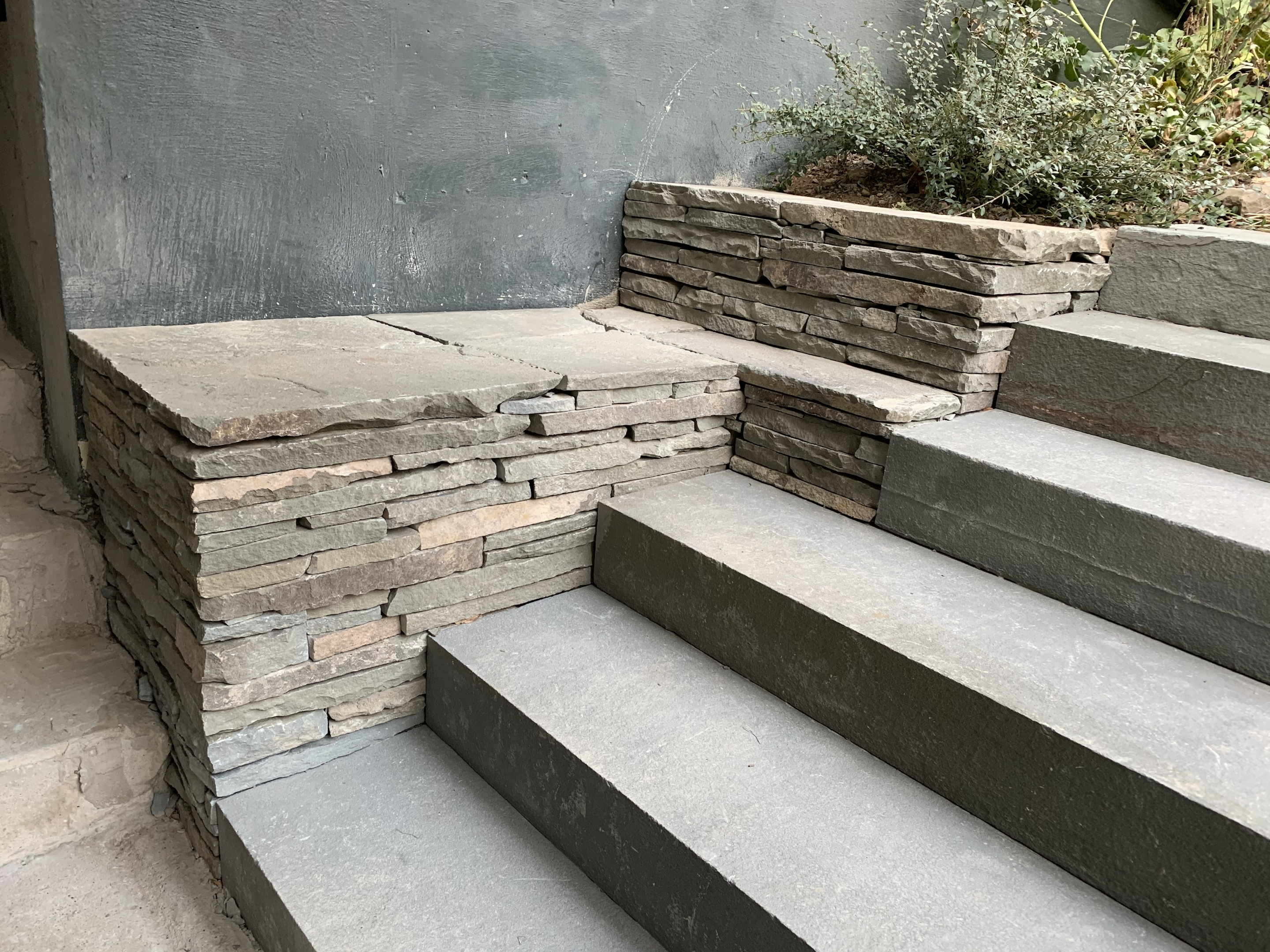 Wellsboro hard scape project